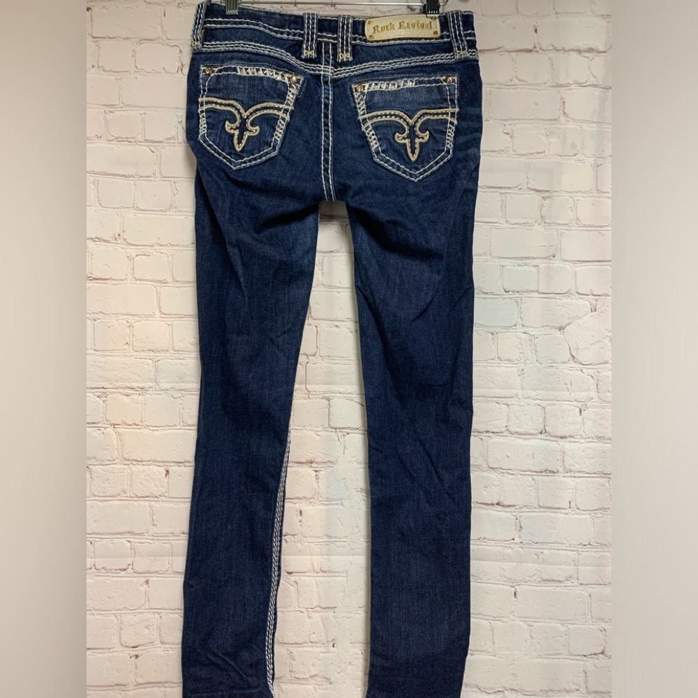 Rock Revival Erin Skinny Jeans Size 27​ - Picture 3 of 10